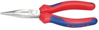 Knipex Flachzange Flachrundzange mit Schneide (Radiozange 25 02 160