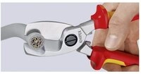 Knipex Kabelschere Kabelschere mit Doppelschneide 95 17 200