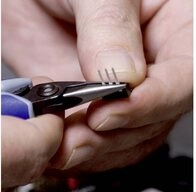 Knipex Flachzange Pr&auml;zisions-Elektronik-Greifzange 34 22 130