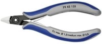 Knipex Seitenschneider Pr&auml;zisions-Elektronik-Seitenschneider 79 42 125, ohne...