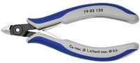 Knipex Seitenschneider Pr&auml;zisions-Elektronik-Seitenschneider 79 02 120, mit...
