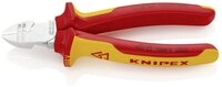 Knipex Seitenschneider VDE-Abisolier-Seitenschneider 14 26 160, mit Facette