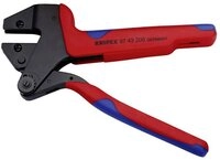 Knipex Crimpzange KNIPEX 97 43 200 A Crimp-Systemzange f&uuml;r auswechselbare