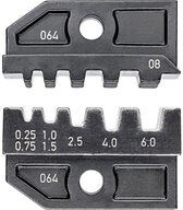 Knipex Crimpzange Knipex 97 49 08 Crimpeinsatz Aderendh&uuml;lsen 0.25 bis 6 mm&sup2;...