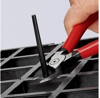 Knipex Seitenschneider Knipex 72 01 140 Werkstatt Kunststoffseitenschneider ohne