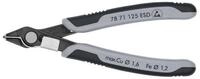 Knipex Seitenschneider KNIPEX 78 71 125 ESD Elektronski Super Knips&reg; ESD mit