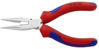 Knipex Flachzange Flachrundzange mit Schneide (Radiozange 25 05 140