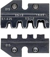 Knipex Crimpzange Knipex 97 49 04 Crimpeinsatz Unisolierte, offene...