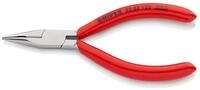 Knipex Blechschere KNIPEX 25 03 125 Flachrundzange mit Schneide (Radiozange) mit
