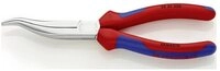 Knipex Rundzange KNIPEX 38 35 200 Mechanikerzange mit Comfort-Griffen verchromt...