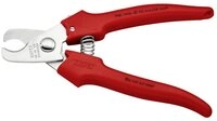 Knipex Kabelschere KNIPEX 95 05 165 Kabelschere Griffe mit Kunststoff umspritzt...
