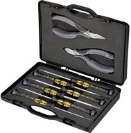 Knipex Zangenset, 8-tlg., Elektronikzangen 8tlg. ESD