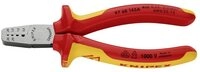 Knipex Crimpzange Crimpzange f&uuml;r Aderendh&uuml;lsen 97 68 145 A
