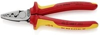 Knipex Crimpzange VDE-Crimpzange f&uuml;r Aderendh&uuml;lsen 97 78 180