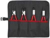 Knipex Sicherungsringzange Sicherungsringzangen-Set 4-teilig 00 19 56