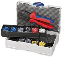Knipex Crimpzange KNIPEX 97 90 23 Aderendh&uuml;lsensortiment 1201 teilig 0,50 -...