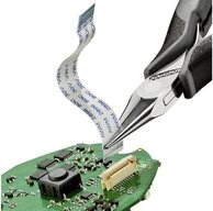 Knipex Spitzzange Elektronik-Greifzange 35 22 115 ESD