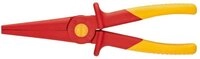 Knipex Flachzange VDE Flachrundzange aus Kunststoff isolierend 98 62 02
