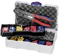 Knipex Crimpzange Knipex 97 90 26 Crimpzangen-Set 301teilig Isolierte...