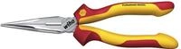 Wiha Flachrundzange Professional electric (26720), 160 mm, mit Schneide, gerade...