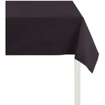 APELT Tischdecke 4362 Rips - UNI (1-tlg), Wasser- und Schmutzabweisend schwarz