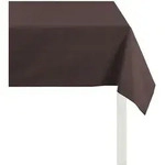 APELT Tischdecke 4362 Rips - UNI (1-tlg), Wasser- und Schmutzabweisend braun