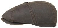 Stetson Flat Cap (1-St) Ballonm&uuml;tze mit Schirm braun L (58-59 cm)