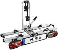 LAS Kupplungsfahrradtr&auml;ger PREMIUM, f&uuml;r max. 2 R&auml;der, abschlie&szlig;bar