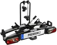 EUFAB Kupplungsfahrradtr&auml;ger PREMIUM 2, f&uuml;r max. 2 R&auml;der, abschlie&szlig;bar