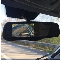 Caratec CSM4300SD 11 cm (4,3) Spiegelmonitor R&uuml;ckfahrkamera