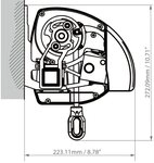 Spettmann Kassettenmarkise VC30 Funkmotor mit Nothandkurbelfunktion,...