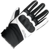 B&uuml;se Motorradhandschuhe wei&szlig; 7