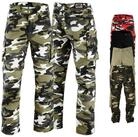 German Wear Motorradhose JEANS-003 Motorradjeans Biker Cargohose mit Schutz