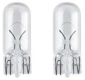 Philips KFZ-Ersatzleuchte W5W, W2.1x9.5d, W5W, 2 St., Warmwei&szlig;, Zuverl&auml;ssige