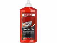 Sonax Fensterreiniger 296400 Polish & Wax Color NanoPro rot, 02964000