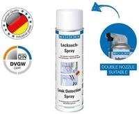 WEICON Lecksuch-Spray, 400 ml, wei&szlig;, milchig Reinigungsspray (Dose, [- Risse und