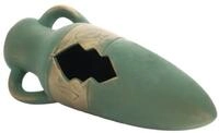 HOBBY Aquariendeko Amphore bronze M nat&uuml;rliche Aquariendekoration - 21 cm
