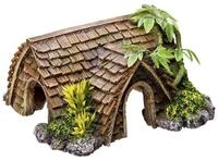 Nobby Aquariendeko Aquariendekoration H&auml;uschen mit Pflanzen