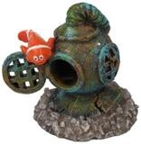 Europet-Bernina Aquariendeko Aquariumdekoration Clownfisch mit Taucherhelm