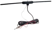 ACV Glasklebeantenne AM/FM DIN(m) 12V extern 151000-04 Innenantenne