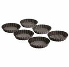 Kaiser Backform Torteletts "P&acirc;tisserie" 10 cm 6er-Set beschichtet, (6-tlg)