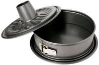 Birkmann Springform EASY BAKING, &Oslash; 28 cm, Anthrazit, Karbonstahl, (1-tlg), mit...