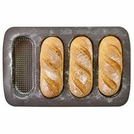 Birkmann Brotbackform LAIB & SEELE, 35 x 22 cm, Grau, Karbonstahl,
