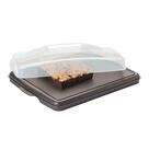 ALPFA Kuchentransportbox Blechkuchen-Safe-Maxi 50 x 38 x 9 cm, Kunststoff