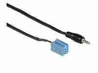 Hama AUX IN Adapter-Kabel Mini-ISO zu 3,5mm Klinke Auto-Adapter 3,5mm Klinke zu