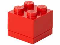 LEGO Brotdose 1 x 4 rot