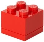 Room Copenhagen Spielzeugtruhe Room Copenhagen LEGO Mini Box 4 rot
