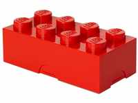 LEGO Brotdose 1 x 8 rot