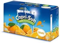 CAPRI-SUN Softgetr&auml;nk, Capri Sun Orange 10 x 200ml Trinkpacks mit Orangensaft 2000ml