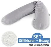 Theraline Stillkissen Das Original - Punkte - Grau, 2-tlg., Lagerungskissen /